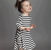 Family Clothing Matching Mother And Daughter Clothes Striped Dresses - Pretty women dresses