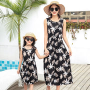 Mother And Daughter Vacation Beach Vest Long Skirt - Pretty women dresses