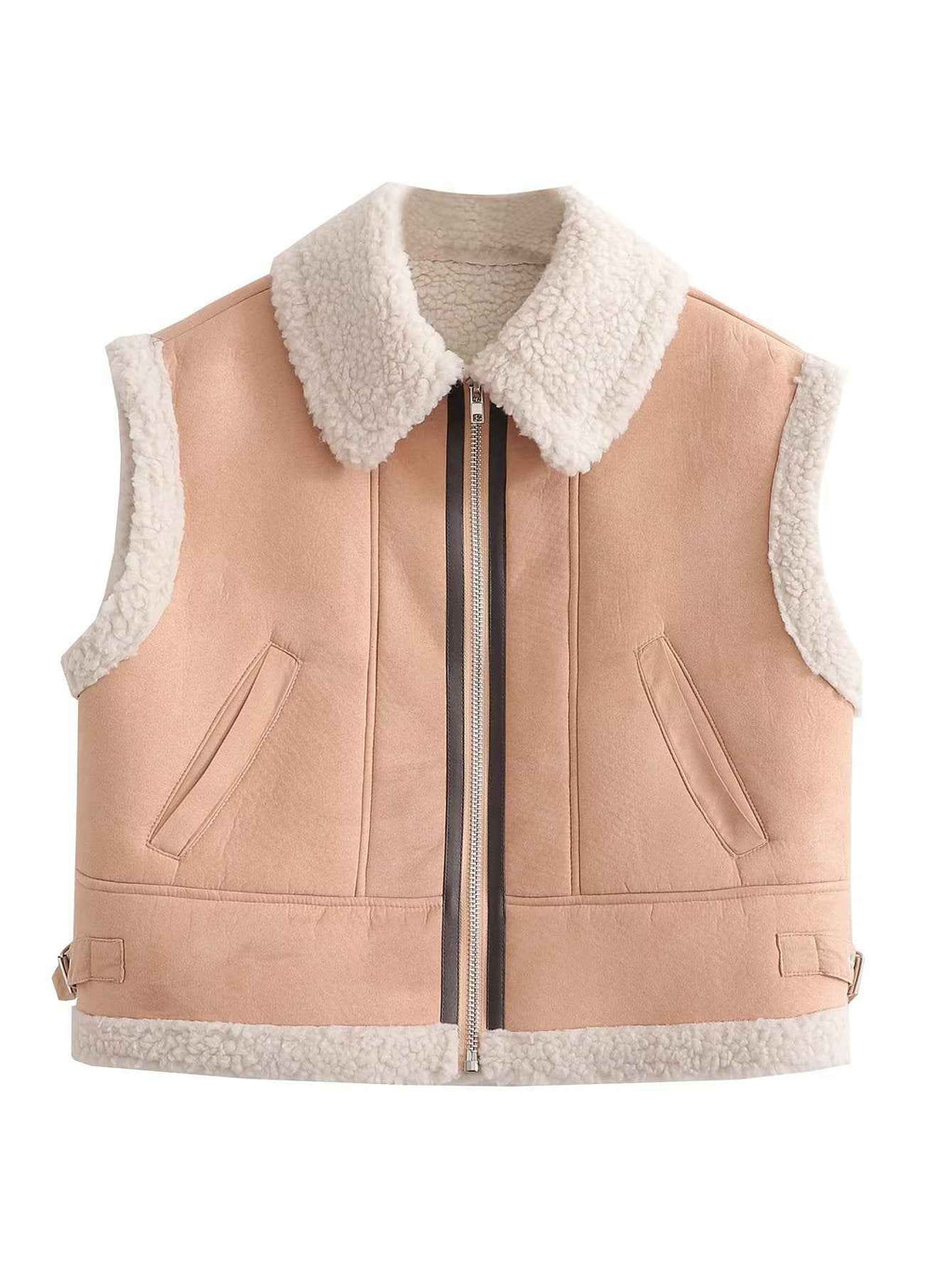 Street Fashion Fur Vest Coat in 3 Colors - Model 9605