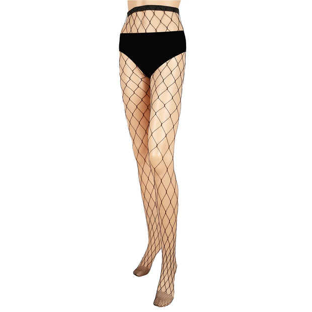 1Pc Women Fishnet Tights Sexy High Waist Fishnet Pantyhose Stretchy Mesh Hollow Out Tights Stockings With Medium Large Hole Choices - Pretty women dresses