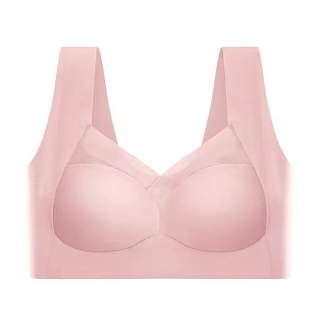 Seamless Push - Up Mesh Patchwork Bralette - Pretty women dresses