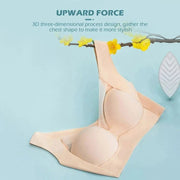 Seamless Push - Up Mesh Patchwork Bralette - Pretty women dresses