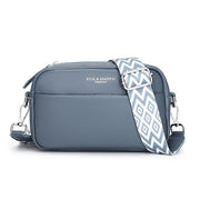 Fashion Simple Shoulder Messenger Bag Top Layer Cowhide Small Square Bag - Pretty women dresses