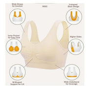 3 - Pack Sports Bras For Women, Padded Strappy Racerback Push Up Open Back Medium Support Sports Yoga - Pretty women dresses