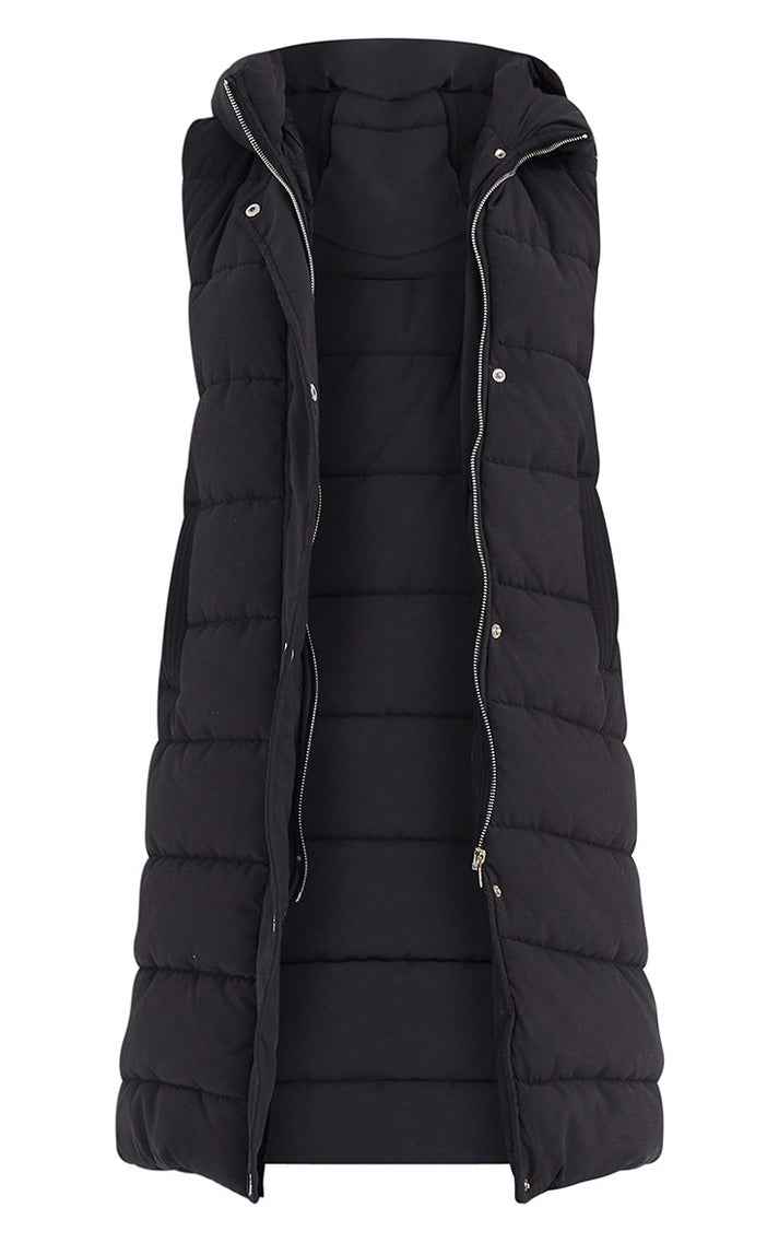 Women's Hooded Puffer Vest - CozyNorth Warm Sleeveless Gilet for Ultimate Comfort