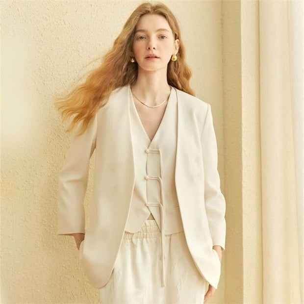 British Style Small Suit Fried Street Top For Women - Pretty women dresses