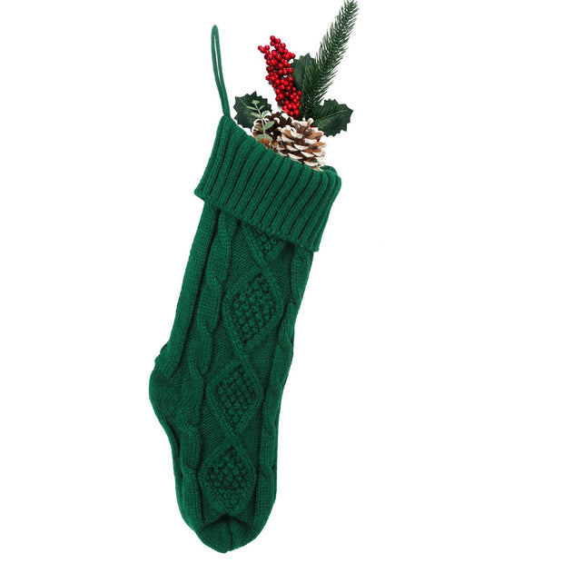 Embroidered Knitted Christmas Socks Decorative Products - Pretty women dresses
