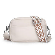 Fashion Simple Shoulder Messenger Bag Top Layer Cowhide Small Square Bag - Pretty women dresses