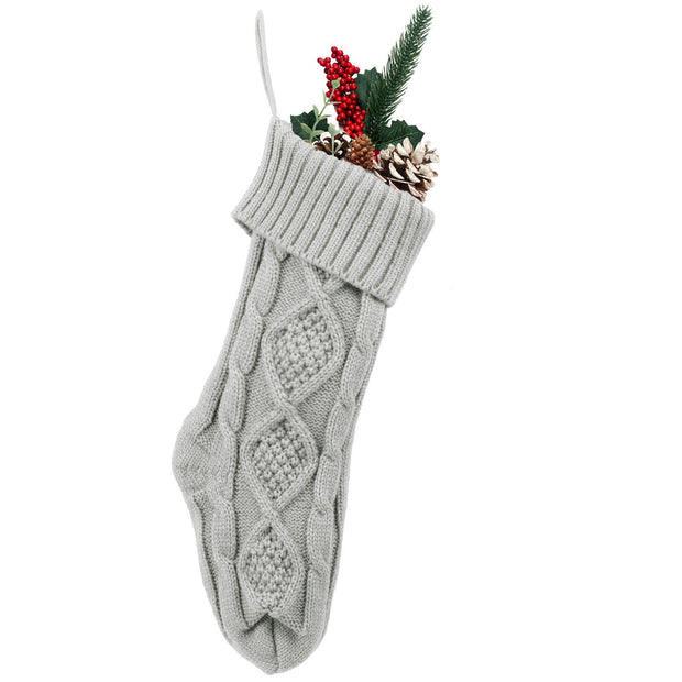 Embroidered Knitted Christmas Socks Decorative Products - Pretty women dresses