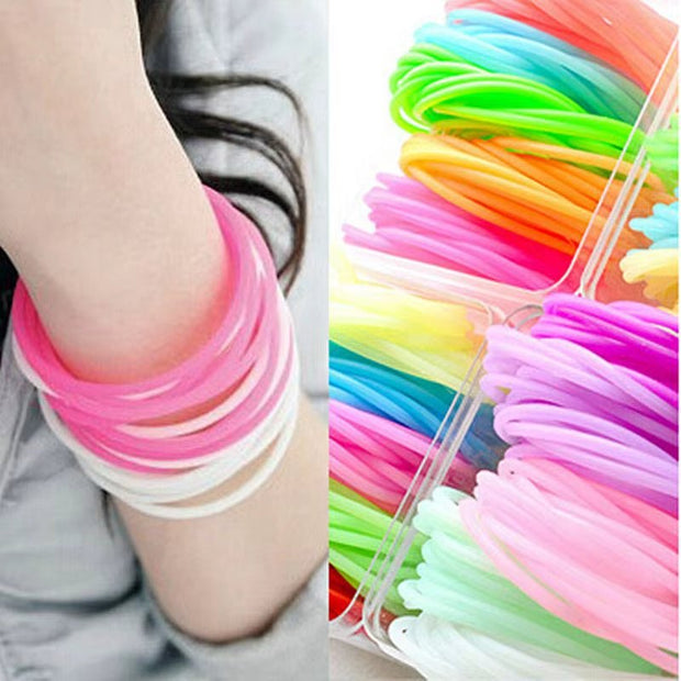 Pulseras Luminosas De Silicona Para Hombre Y Mujer, Brazalete De Goma Fluorescente De Neón, 20 Unidades, Venta Al Por Mayor - Pretty women dresses