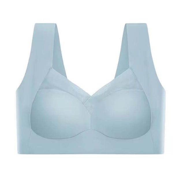 Seamless Push - Up Mesh Patchwork Bralette - Pretty women dresses