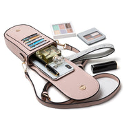 Mobile Phone Bag Korean Version PU Multifunctional Handbag - Pretty women dresses