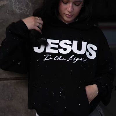 European And American Pullover Round Neck Hooded Sweatshirt - Pretty women dresses