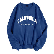 Womens Hoodies Long Sleeve Graphic California Letters Print - Pretty women dresses