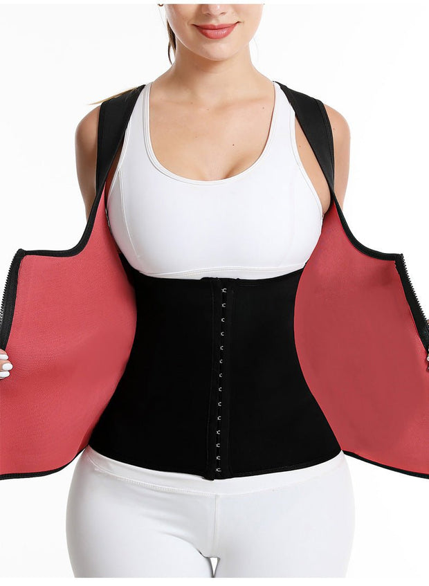 Body Shaping Skinny Corset Thickened Belt Waist Support Vest - Pretty women dresses
