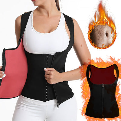 Body Shaping Skinny Corset Thickened Belt Waist Support Vest - Pretty women dresses