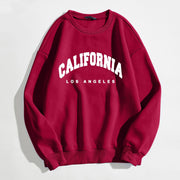 Womens Hoodies Long Sleeve Graphic California Letters Print - Pretty women dresses