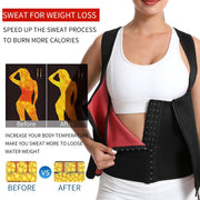 Body Shaping Skinny Corset Thickened Belt Waist Support Vest - Pretty women dresses