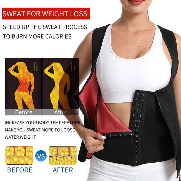 Body Shaping Skinny Corset Thickened Belt Waist Support Vest - Pretty women dresses