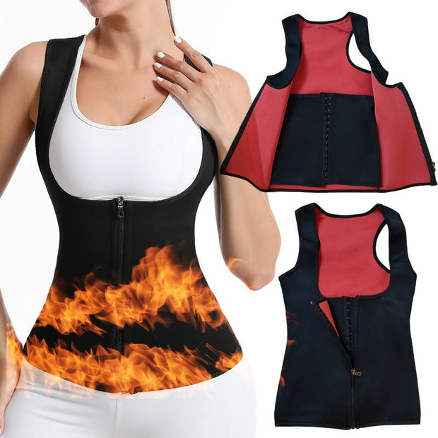 Body Shaping Skinny Corset Thickened Belt Waist Support Vest - Pretty women dresses