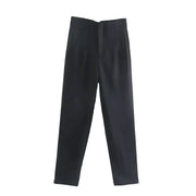 Chic High Waist Pencil Pants for Women - Pretty women dresses