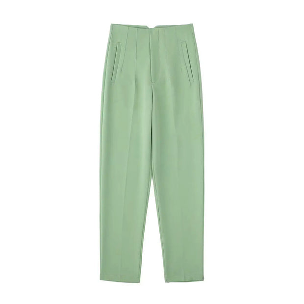 Chic High Waist Pencil Pants for Women - Pretty women dresses