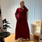 Stylish Muslim Abaya Dress - Perfect for Every Occasion - Pretty women dresses