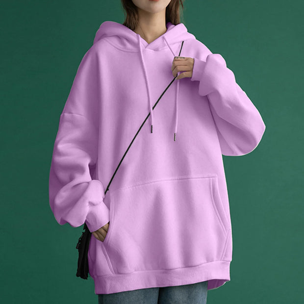 Casual Oversized Women's Sports Sweatshirt - Pretty women dresses