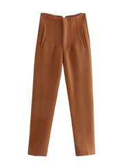 Chic High Waist Pencil Pants for Women - Pretty women dresses