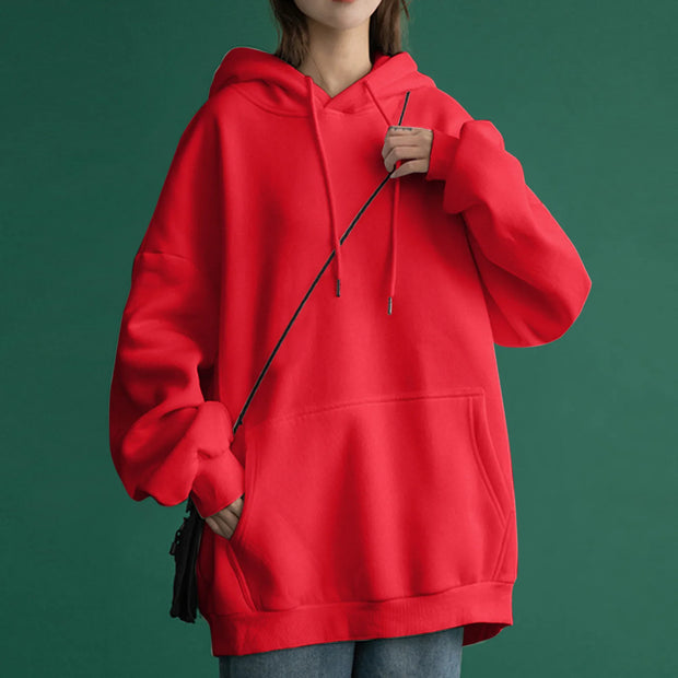 Casual Oversized Women's Sports Sweatshirt - Pretty women dresses