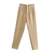 Chic High Waist Pencil Pants for Women - Pretty women dresses
