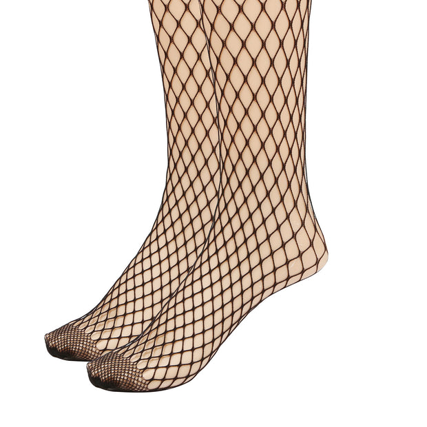 1Pc Women Fishnet Tights Sexy High Waist Fishnet Pantyhose Stretchy Mesh Hollow Out Tights Stockings With Medium Large Hole Choices - Pretty women dresses