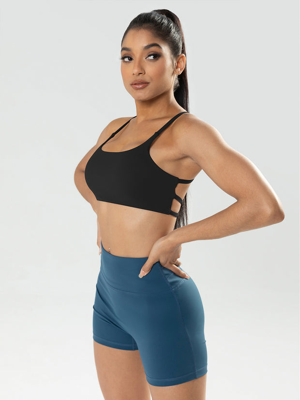 2 Pack Strappy Sports Bras For Women - Criss Cross Back Sexy Wireless Padded Yoga Bra Cute Workout - Pretty women dresses