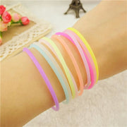 Pulseras Luminosas De Silicona Para Hombre Y Mujer, Brazalete De Goma Fluorescente De Neón, 20 Unidades, Venta Al Por Mayor - Pretty women dresses