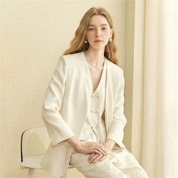 British Style Small Suit Fried Street Top For Women - Pretty women dresses