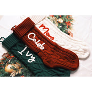 Embroidered Knitted Christmas Socks Decorative Products - Pretty women dresses