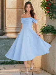 Women's Sexy Pleated Sling Slim Temperament Dress - Pretty women dresses
