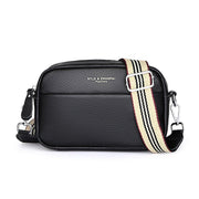 Fashion Simple Shoulder Messenger Bag Top Layer Cowhide Small Square Bag - Pretty women dresses