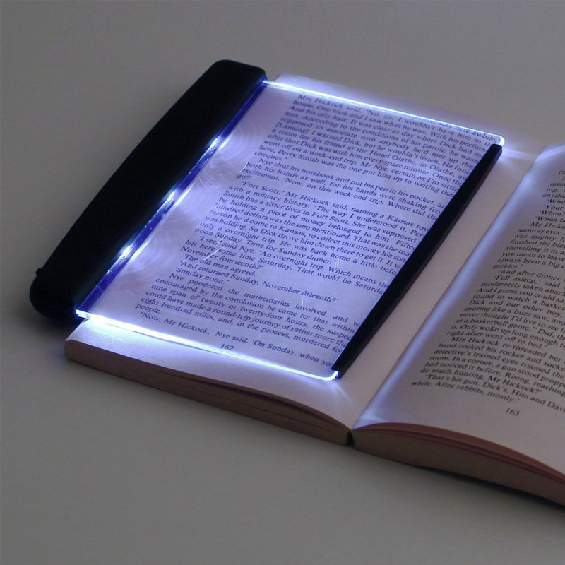 Portable LED Book Light - Adjustable Reading Night Light for Tablets & Books