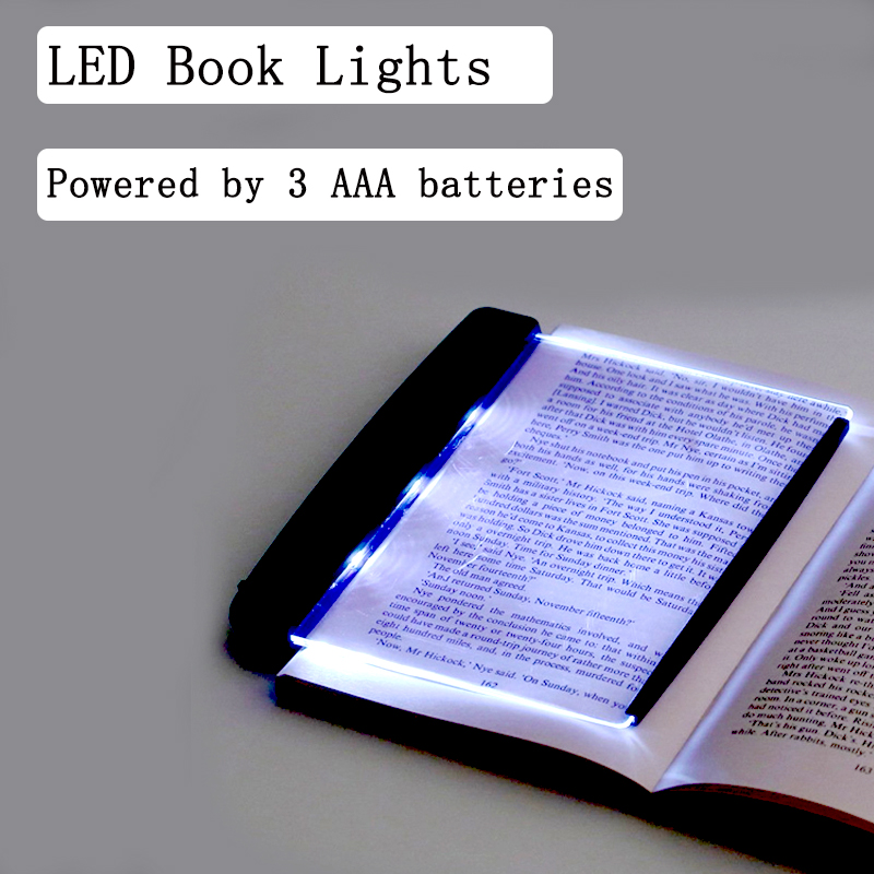 Portable LED Book Light - Adjustable Reading Night Light for Tablets & Books